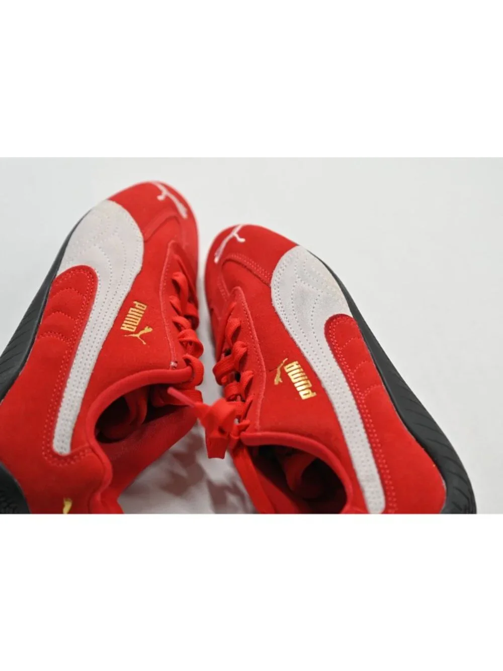 Puma Speedcat OG Sneakers 400986-02 in For All Time Red Puma White